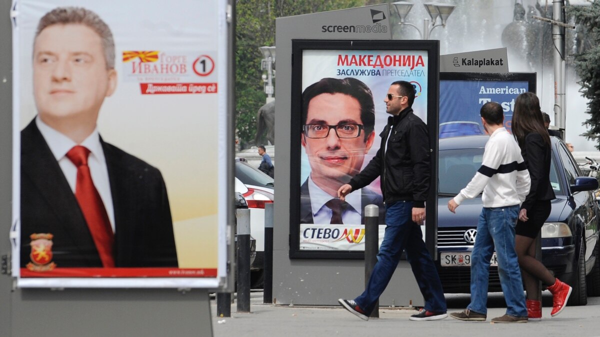 Macedonia Holds Presidential Election