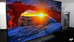 La nueva televisión ULTRA HD OLED de 55 pulgadas presentada en el CES.