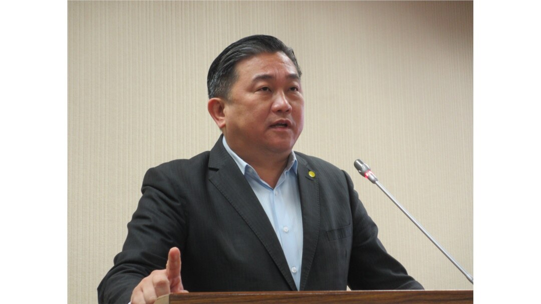 台湾民进党立委王定宇（美国之音张永泰拍摄）