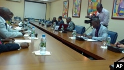 Sala de Reuniões da Comissão Nacional Eleitoral de Angola (Arquivo)