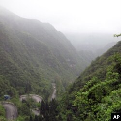 地势险要的娄山关