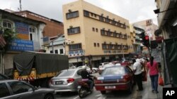 A section of Sultan Road in Kuala Lumpur, which is earmarked for acquisition by the Malaysian government for the MRT project.