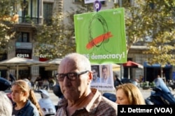 Catalan separatists and their supporters complain their democracy has been gagged, but less than half of the electorate turned out to vote in the Oct. 1 referendum.