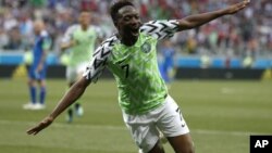 Goolii lamaan gurbaan NaayjeeriyaaAhmed Musa Ice Landitti galchetti Afrikaafuu abdii tahe 