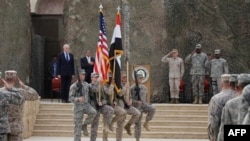 Ceremonija kojom je obeležen kraj američke vojne misije u Iraku