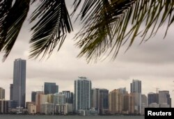 Condominiums are seen in downtown Miami, Florida, October 15, 2007