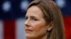 Amy Coney Barrett, hakim Pengadilan Banding Sirkuit ke-7, dalam acara pengumuman nominasi Hakim Agung Mahkamah Agung AS, oleh Presiden Donald Trump, di Gedung Putih, Washington DC, 26 September 2020. (Foto: Reuters)