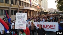 Arhiva - Protest "1 od 5 miliona" u Beogradu, 25. maja 2019.