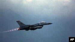 미군 F-16 전투기(자료사진)