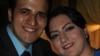 معین محمدی، شهروند بهایی زندانی در کنار همسر خود