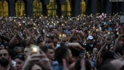 Georgian Parliament - protest over Gavrilov Speech