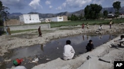 La casa donde fue abatido Osama bin Laden, en Abbottabad, Pakistán, fue totalmente destruida. (AP)