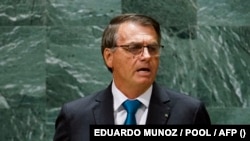 Jair Bolsonaro discursa na Assembleia-Geral da ONU, Nova Iorque, 21 Setembro 2021