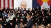 Барак Обама во время выступления в Денвере, Колорадо. 3 апреля 2013 года