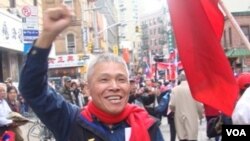 王寶銘 國民黨皇后區分部領隊