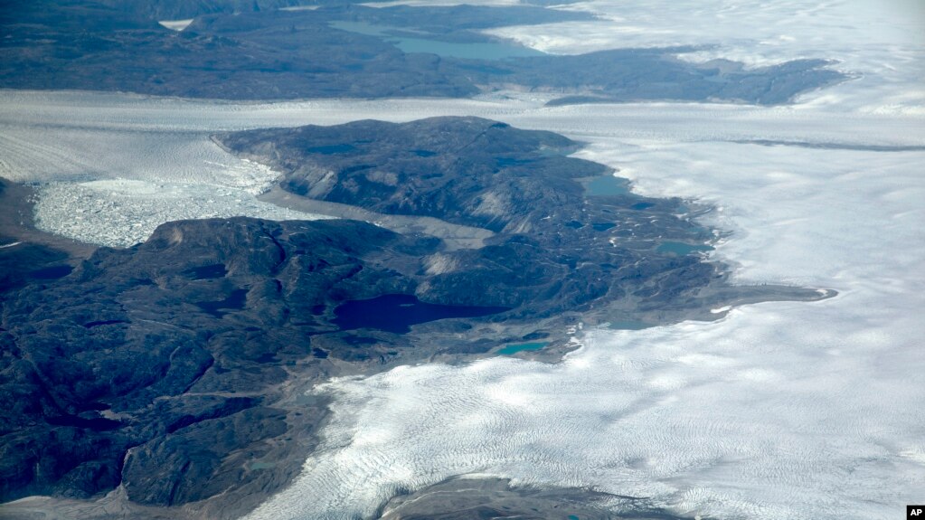 ARCHIVO- Capa de hielo en Groenlandia. 3-8-17.(AP Foto/David Goldman). 