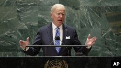 Joe Biden discursa na Assembleia Geral da ONU, 21 de Setembro de 2021