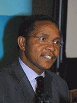Incumbent Tanzanian President Jakaya Kikwete