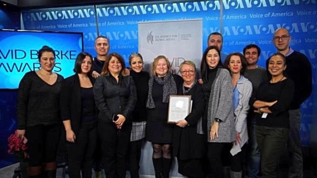 VOA’s Turkish Service Wins Burke Award