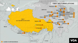 Tibet, immolation dated November 11, 2013.