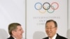 Sekjen PBB Membawa Obor Olimpiade di Sochi
