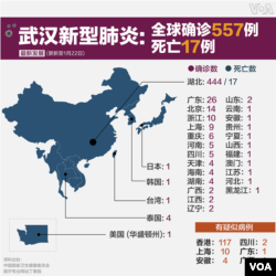 武漢肺炎地圖