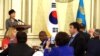 박근혜 대통령 "북한인권 상황 개선, 국제사회 협력 중요"