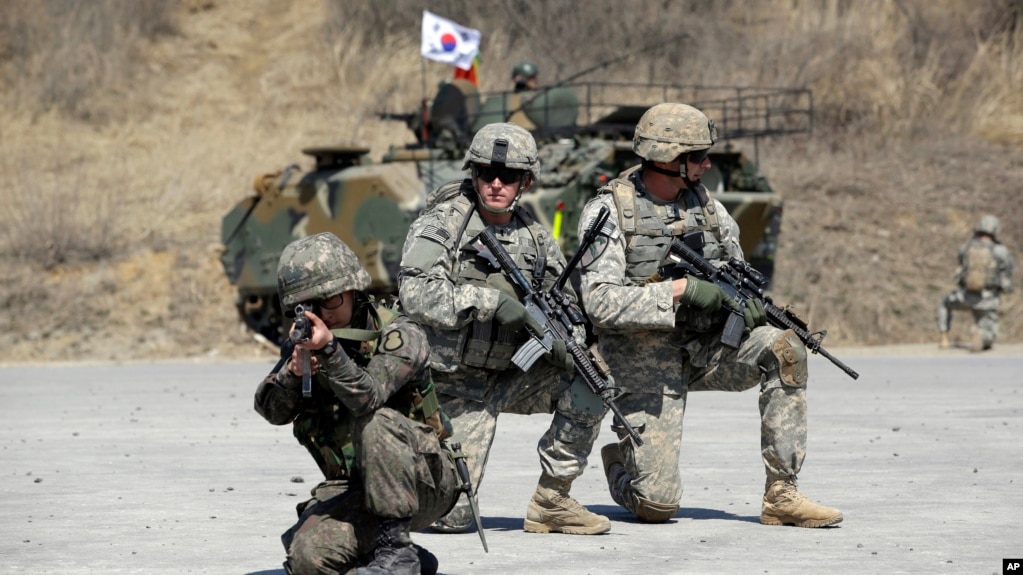 South Korea US Military Drill