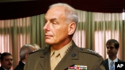 FILE - U.S. Marine Gen. John Kelly says about 150 Islamic extremists left the Caribbean region to join Islamic State fighters in the Middle East last year, about 50 more than in the previous year. 