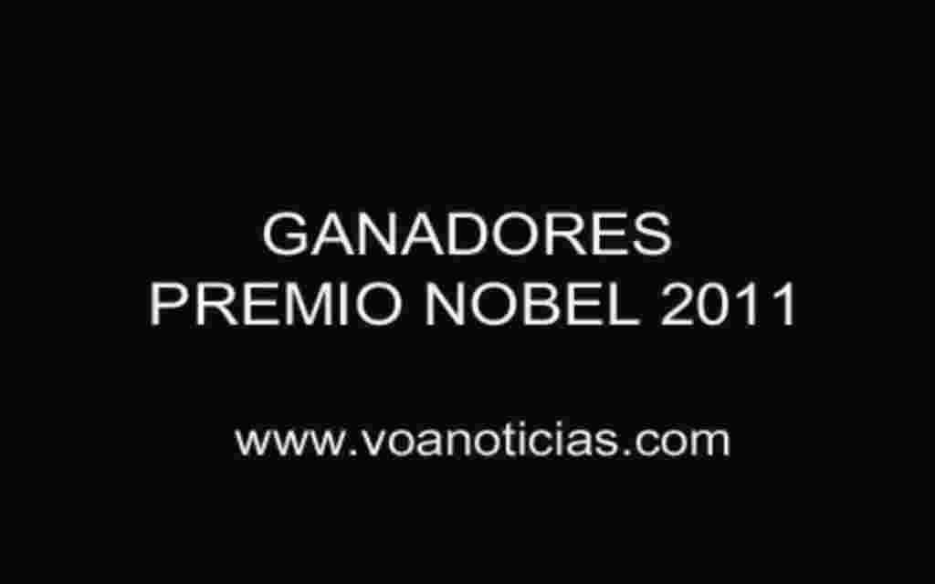 Premios Nobel 2011
