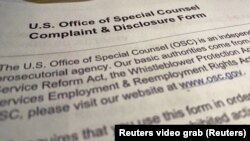 Žalba koju su Kancelariji specijalnog tužioca predali advokati Ricka Brighta (Reuters videograb)