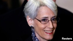 FILE - U.S. Under Secretary of State for Political Affairs Wendy Sherman.