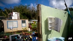 Последствия урагана "Мария" в Тоа-Баха, Пуэрто-Рико (октябрь 2017 г.)