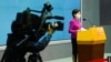 香港特首林郑月娥在香港的一个记者会上宣布进行立法会选举制度改革的计划。（2021年3月8日）