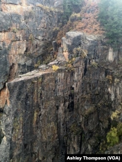 The canyon walls, Black Canyon of the Gunnison National Park