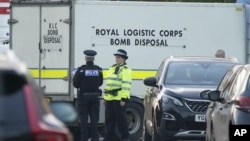 Policijske snage na mjestu eksplozije u Liverpoolu (Foto: Peter Byrne/PA, AP)