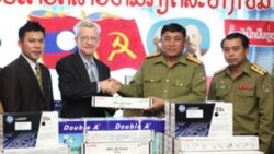 U.S. And Laos Combatting Illegal Drugs