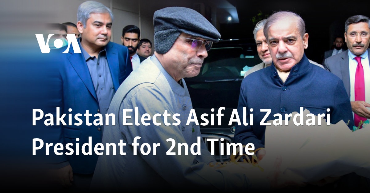 Pakistan Elects Asif Ali Zardari President For 2nd Time 8308