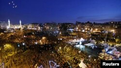 2015年1月11日幾十萬法國公民在巴黎街頭參加團結大遊行