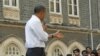 奧巴馬在孟買談論敏感的印巴關係
