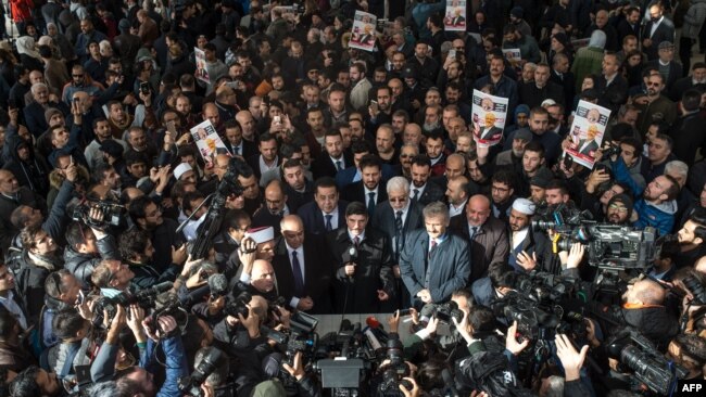 جمعے کو استنبول سمیت کئی مقامات پر جمال خشوگی کی غائبانہ نمازِ جنازہ ادا کی گئی