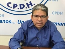 Pablo Cuevas, representante de la Comisión Permanente de Derechos Humanos de Nicaragua.