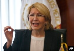 Luisa Ortega Diaz, destituida fiscal general de Venezuela.