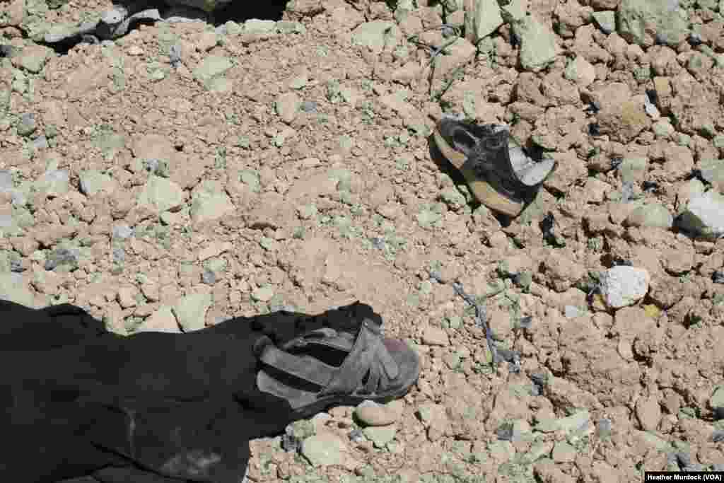 Children are among the dead as fleeing civilians are shot down by IS militants in Mosul, Iraq. Photo taken June 15, 2017.