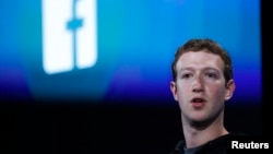 Mark Zuckerberg, Facebook's co-founder and chief executive introduces 'Home' a Facebook app suite that integrates with Android during a Facebook press event in Menlo Park, California, April 4, 2013. (REUTERS/Robert Galbraith)