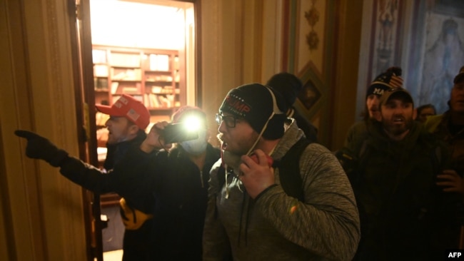 Trump supporters clash with police and security forces