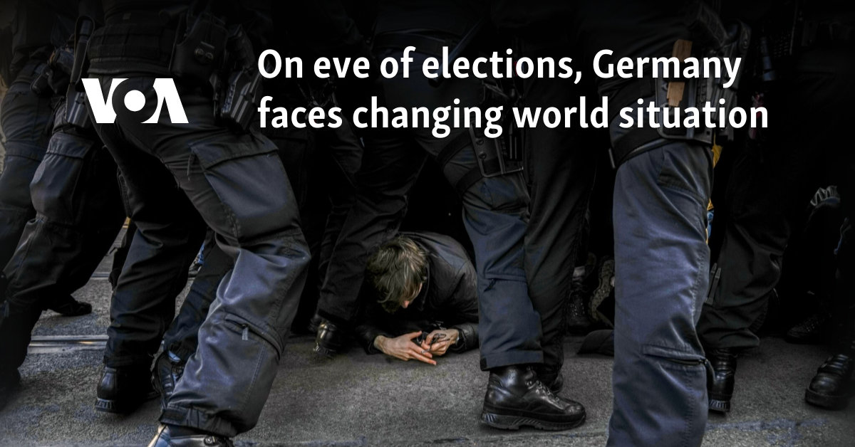 On eve of elections, Germany faces changing world situation