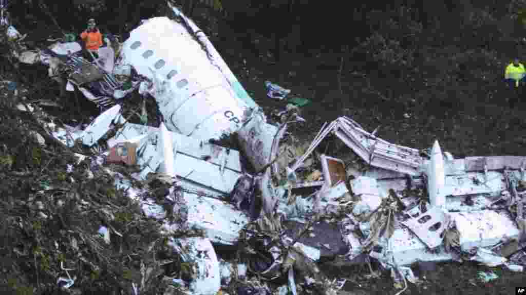 L&#39;avion s&#39;est écrasé vers 22 h heure locale à Cerro Gordo dans la municipalité de L&#39;Union, une région montagneuse, située à environ 50 km de Medellin, en Colombie.