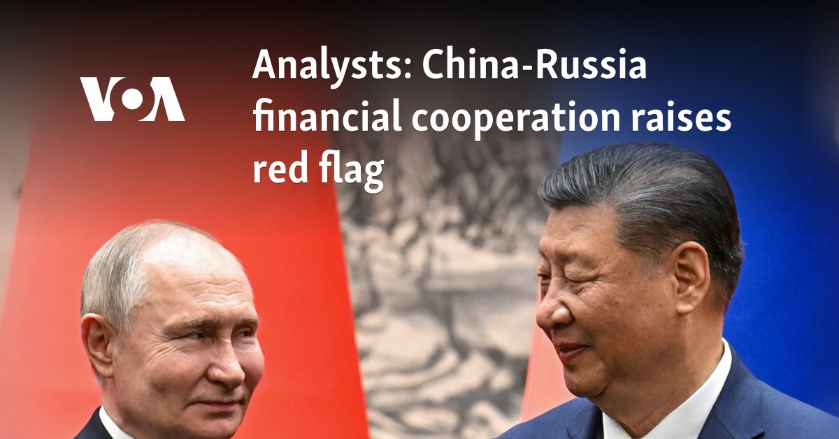 Analysts: China-Russia financial cooperation raises red flag