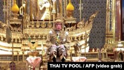 Lễ đăng quang ngày 4/5/2019 của Quốc vương Thái Lan Maha Vajiralongkorn tại Cung điện Hoàng gia ở Bangkok.